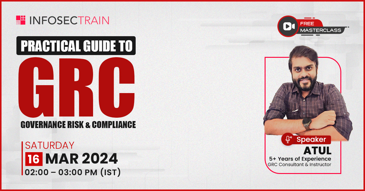 Practical guide to GRC, Online Event