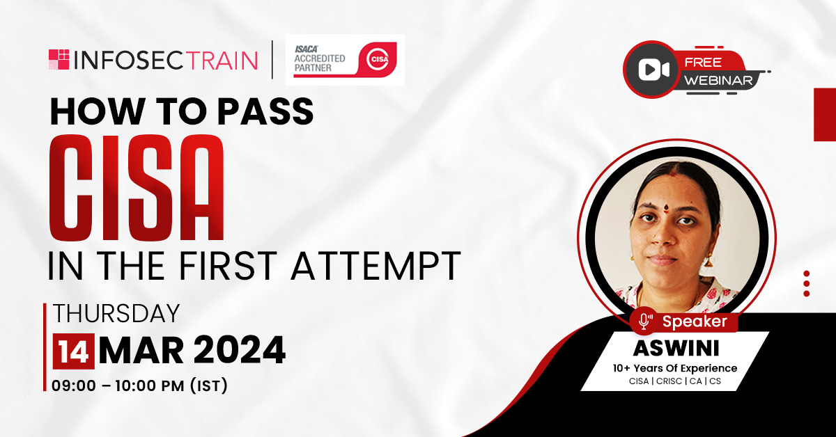 How to Pass CISA in the First Attempt, Online Event