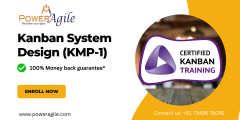 KMP1: Kanban System Design (KSD) Training and Certification on 09-10 March 2024 by PowerAgile