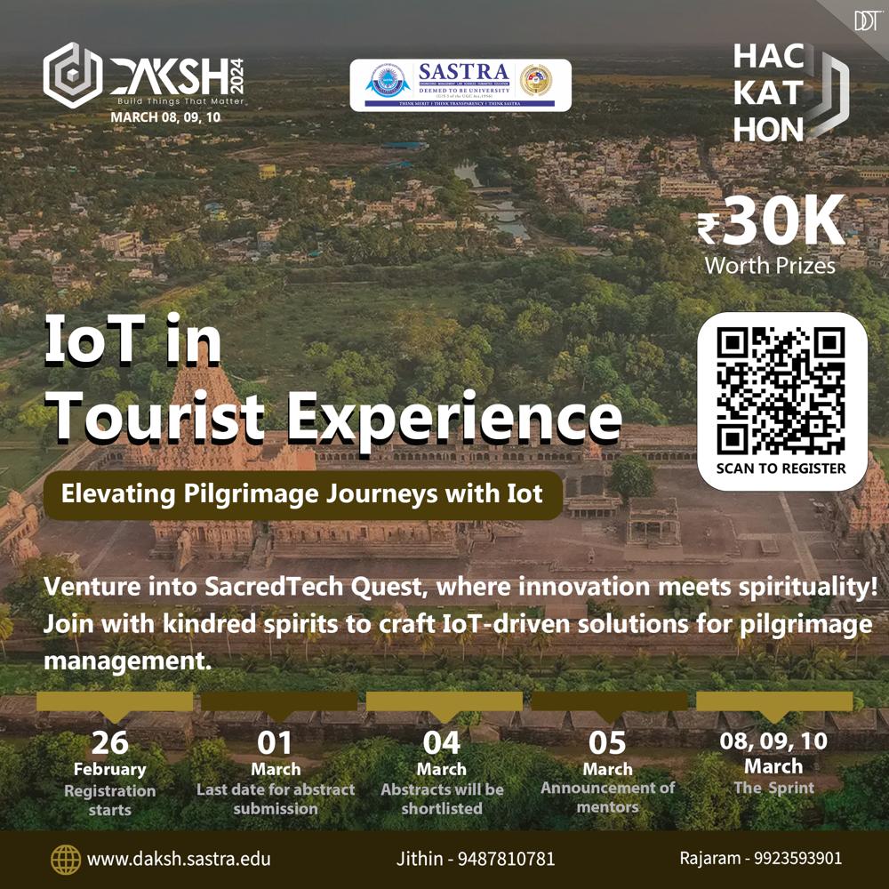 IOT in Tourism Experience, Thanjavur, Tamil Nadu, India