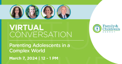 Virtual Conversation: Parenting Adolescents in a Complex World