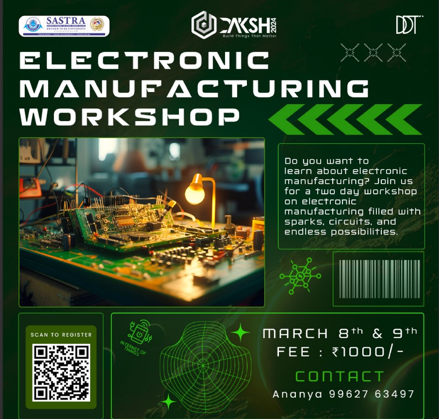 Electronic Manufacturing Workshop, Thanjavur, Tamil Nadu, India