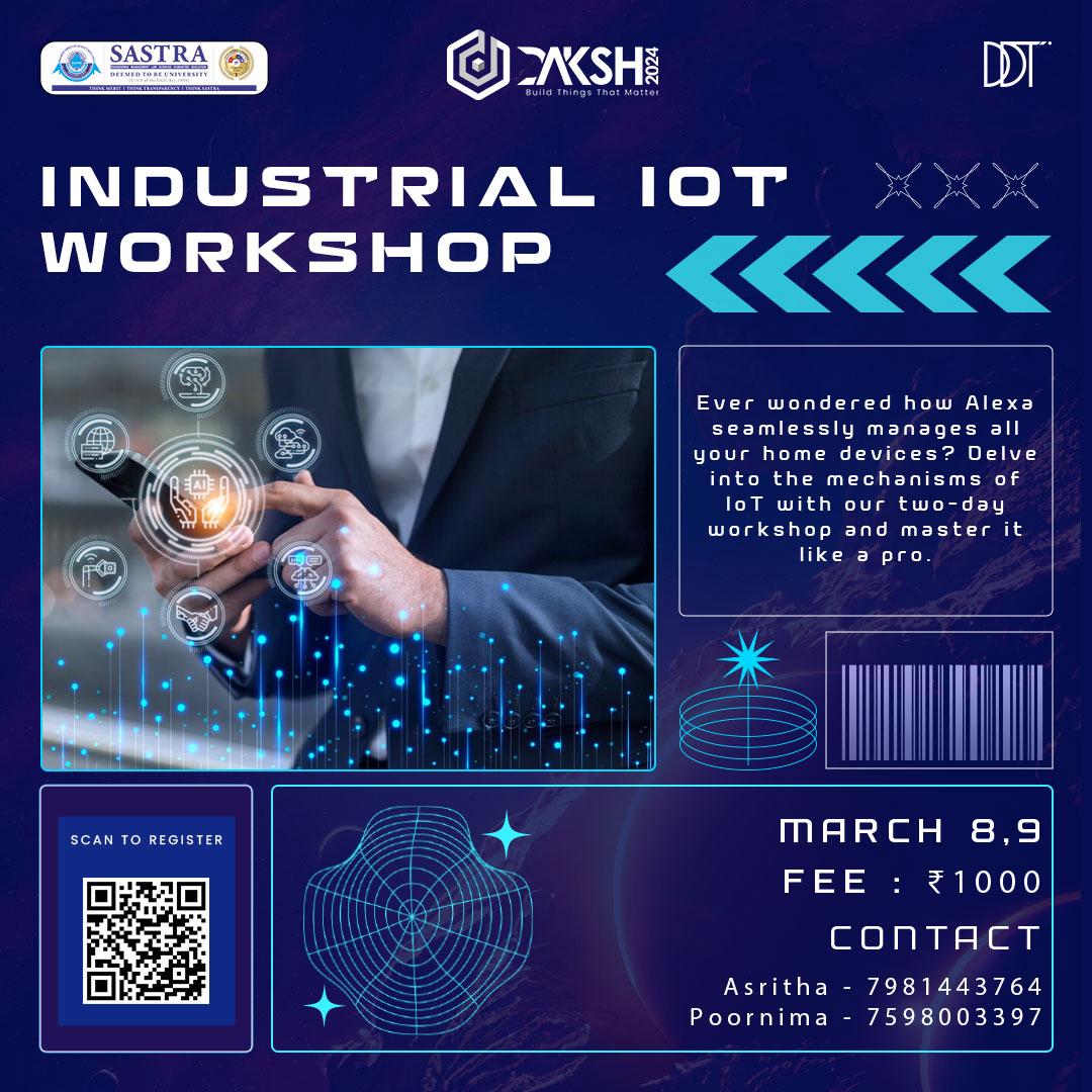 Industrial IOT Workshop, Thanjavur, Tamil Nadu, India
