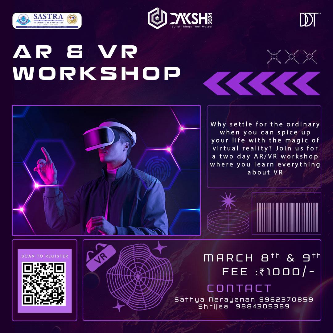 AR/VR Workshop, Thanjavur, Tamil Nadu, India