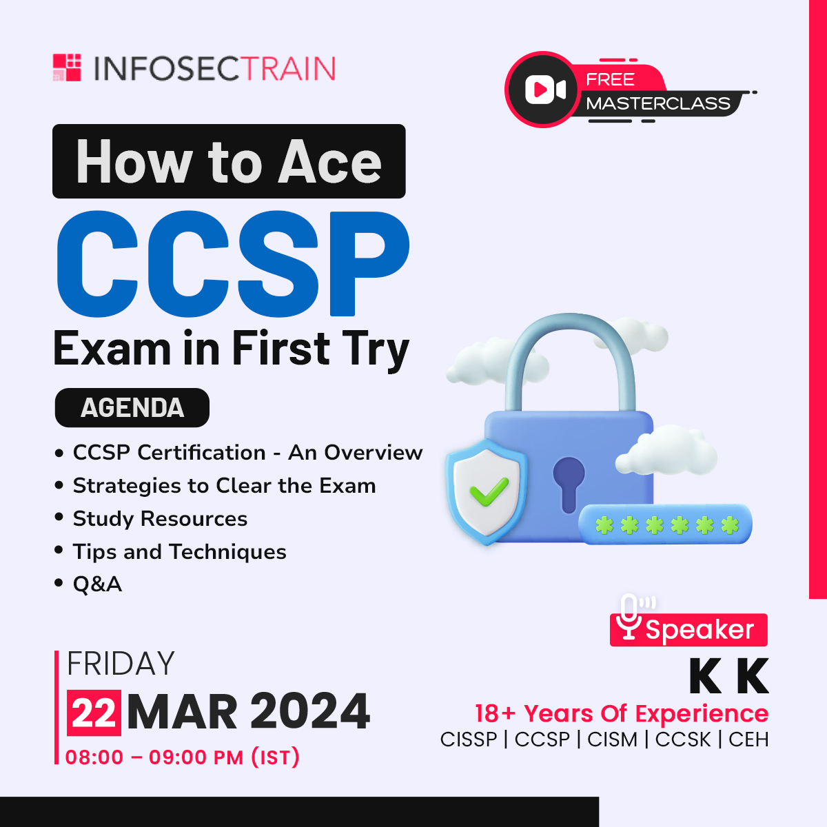How to Ace CCSP Exam in First Try, Online Event