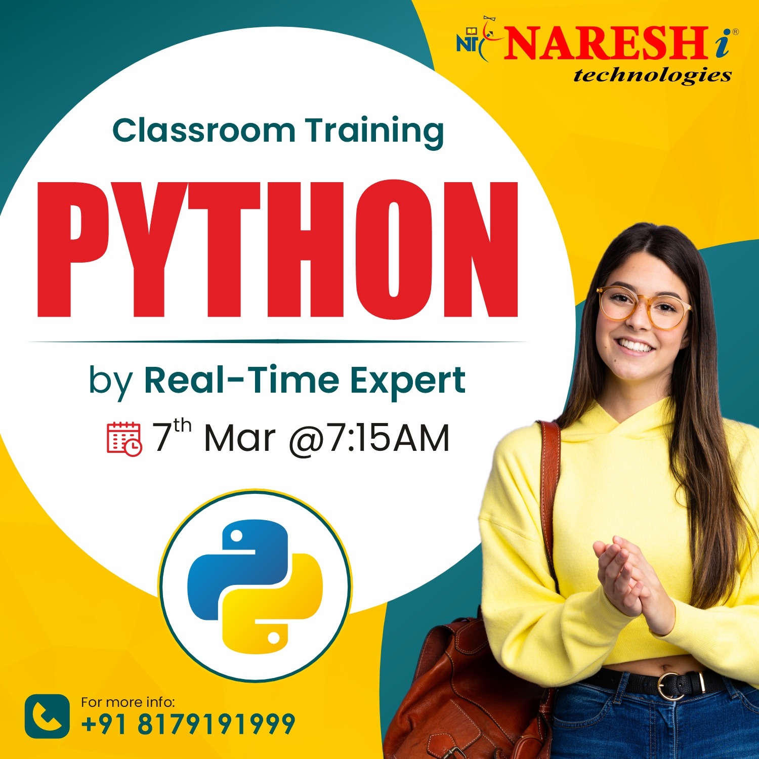 Best Full Stack Python  Classroom Training in KPHB - Naresh IT, Hyderabad, Andhra Pradesh, India