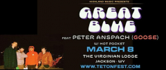 Great Blue feat. Peter Anspach of Goose @ The Virginian Lodge