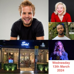 Comedy and Curry @ Sai Restaurant Raynes Park : Comedy Plus Two Course Delicious Buffet - Jimmy Mcghie