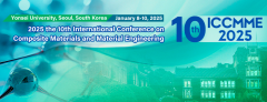 2025 The 10th International Conference on Composite Materials and Material Engineering (ICCMME 2025)