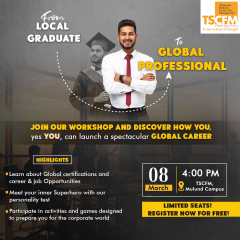 Pre-MBA Workshop : From Local Graduate to Global Professional