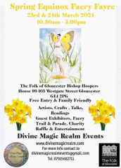 Spring Equinox Faery Fayre Weekend 23rd and 24th March 2024