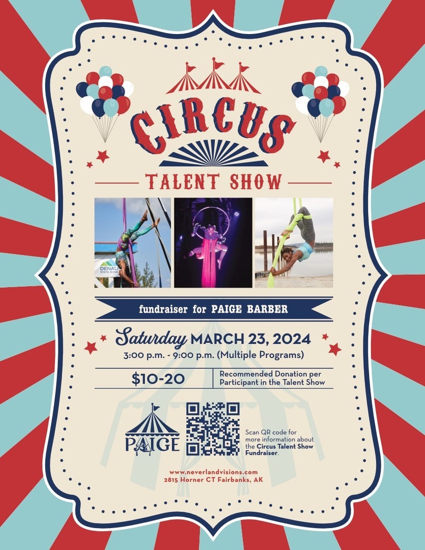 Circus Talent Show Fundraiser for Circus Camp, Fairbanks, Alaska, United States