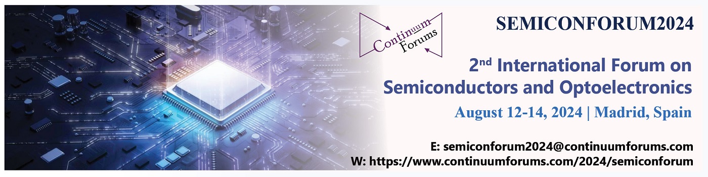 Join with Chair Dr. Aurica Farcas from Romania at SEMICONFORUM2024, Madrid, Spain