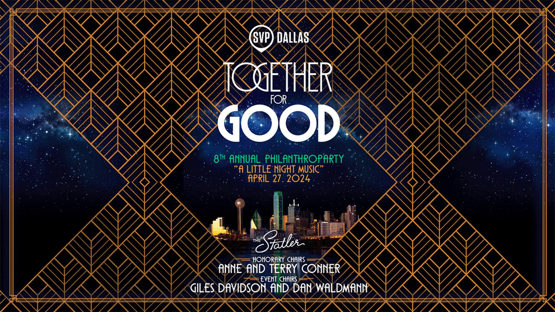 Philanthroparty 2024: Together for Good Gala, Dallas, Texas, United States