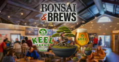 Bonsai and Brews at Keel Farms
