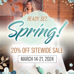 Ready, Set, Spring! Sitewide Sale