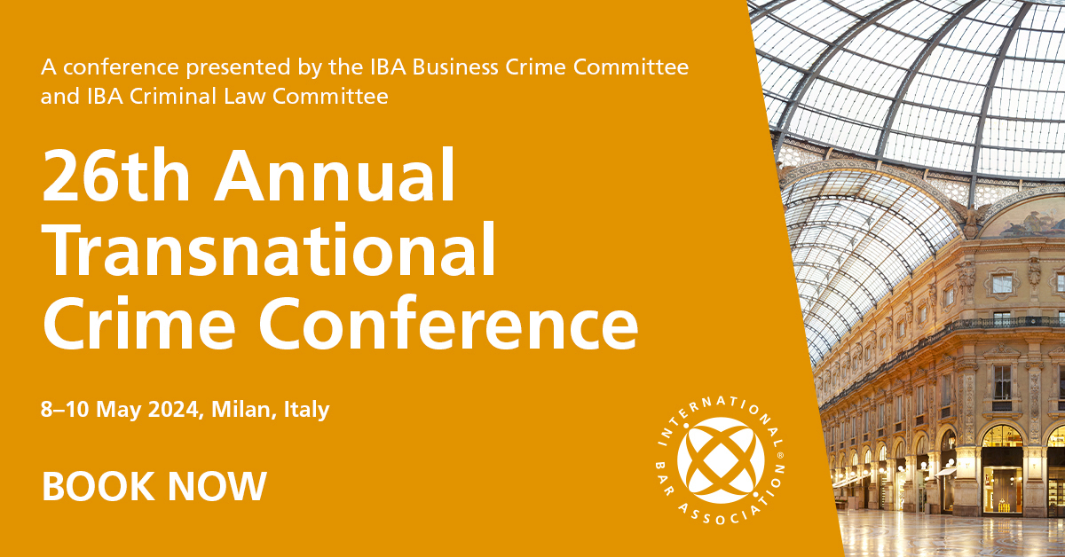 26th Annual Transnational Crime Conference, Milano, Lombardia, Italy