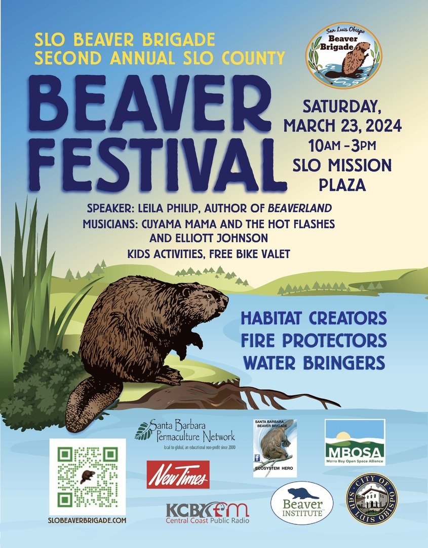 2nd Annual San Luis Obispo Beaver Festival in Mission Plaza, San Luis Obispo, California, United States