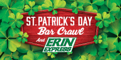 Erin Express St. Patrick's Day Bar Crawl Philadelphia