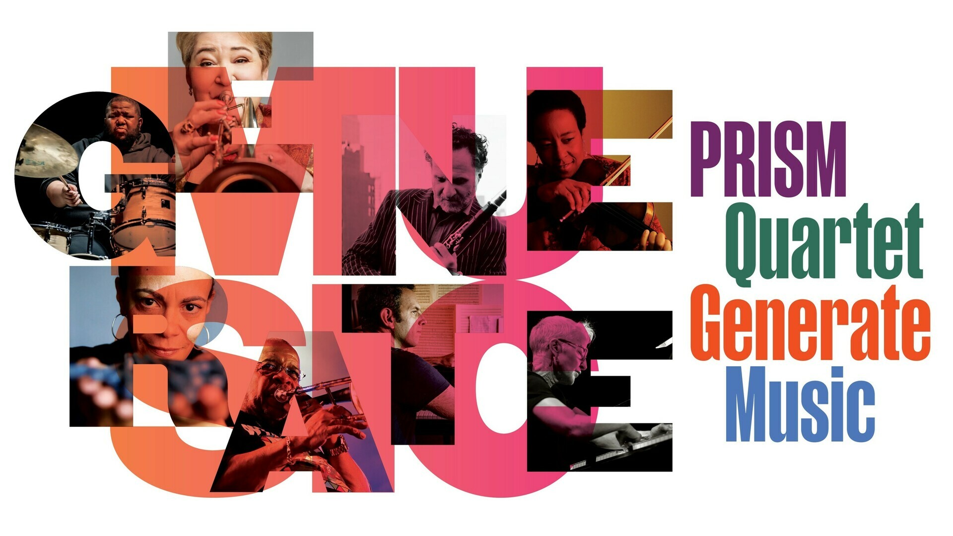 GENERATE MUSIC (World Premiere): PRISM Quartet, Ursula Rucker, Tyshawn Sorey, David Krakauer and more, Philadelphia, Pennsylvania, United States