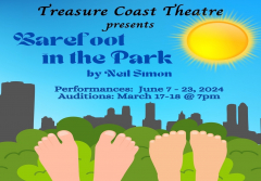 Treasure Coast Theatre holds auditions for the Neil Simon classic comedy, "Barefoot in the Park"
