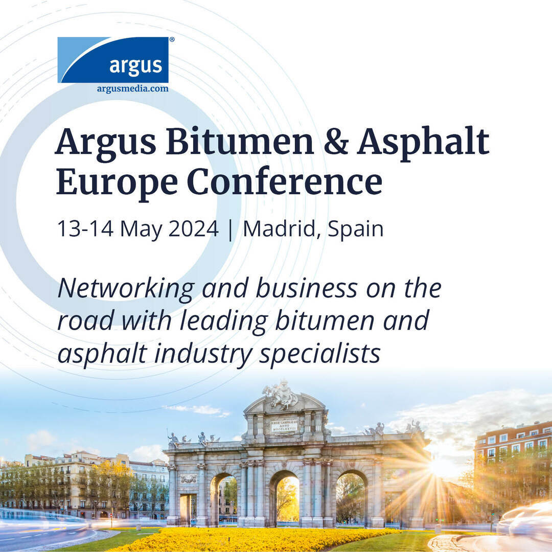 Argus Bitumen and Asphalt Europe Conference, Madrid, Comunidad de Madrid, Spain