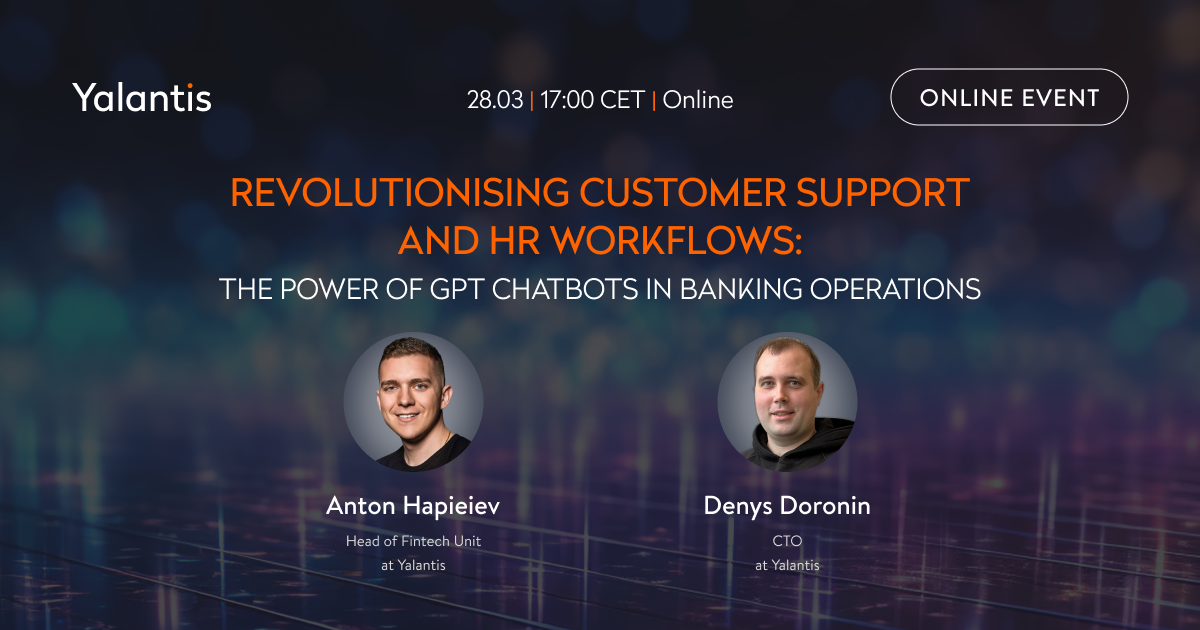 Revolutionizing customer support and HR workflows with GPT chatbots, Online Event
