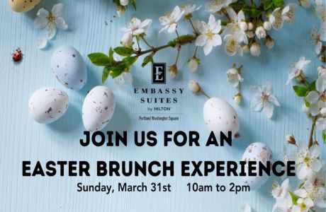 Easter Brunch at the Embassy Suites by Hilton Portland Washington Square, Tigard, Oregon, United States