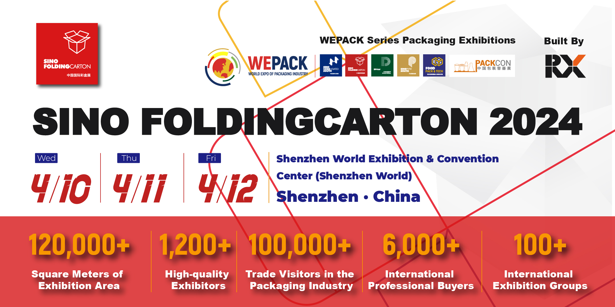 SinoFoldingCarton 2024, Shenzhen, Guangdong, China