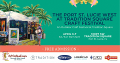 The Port St. Lucie West at Tradition Square Craft Festival