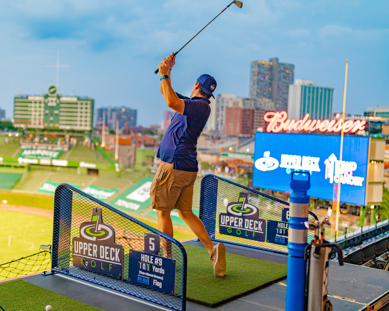 Upper Deck Golf at Wrigley Field: May 2024, Chicago, Illinois, United States