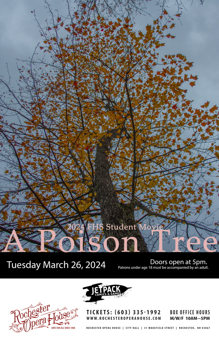 Movie Night - A Poison Tree, Rochester, New Hampshire, United States