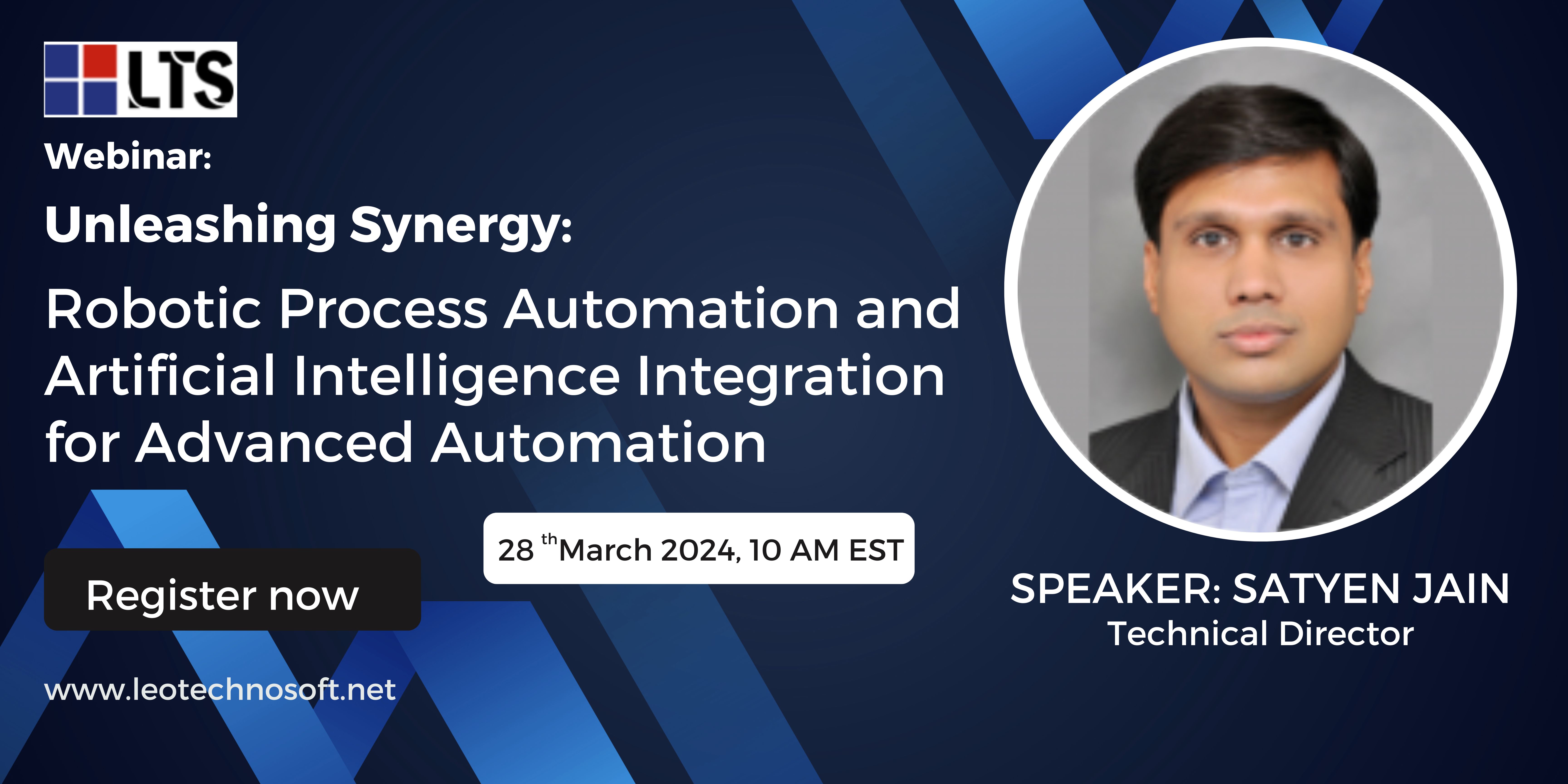 Robotic Process Automation And Artificial Intelligence Integration, Online Event