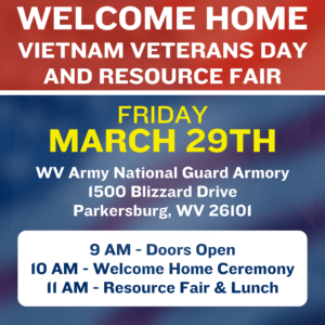 Welcome Home Vietnam Veterans Day and Resource Fair, Parkersburg, West Virginia, United States