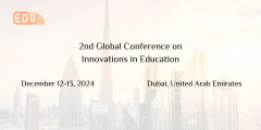 2nd Global Conference on Innovations in Education
