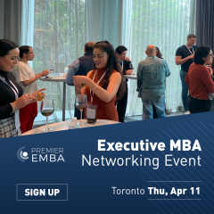 PREMIER EMBA – Executive MBA Networking Event Toronto