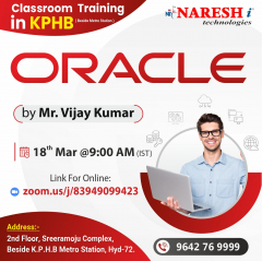Best Oracle Classroom Training Institute In KPHB 2024 | NareshIT