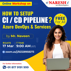 Free Workshop on Azure DevOps in NareshIT Hyderabad