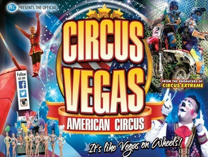 Circus Vegas - Lakeside Shopping Centre, 27th March - 14th April, Grays, England, United Kingdom