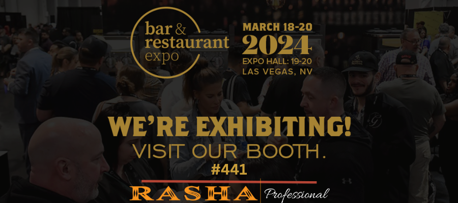 Experience Innovation at Bar & Restaurant Expo 2024 with Rasha Professional, Las Vegas, Nevada, United States