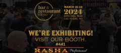 Experience Innovation at Bar & Restaurant Expo 2024 with Rasha Professional