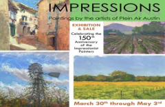 "IMPRESSIONS" Paintings by the artists of Plein Air Austin