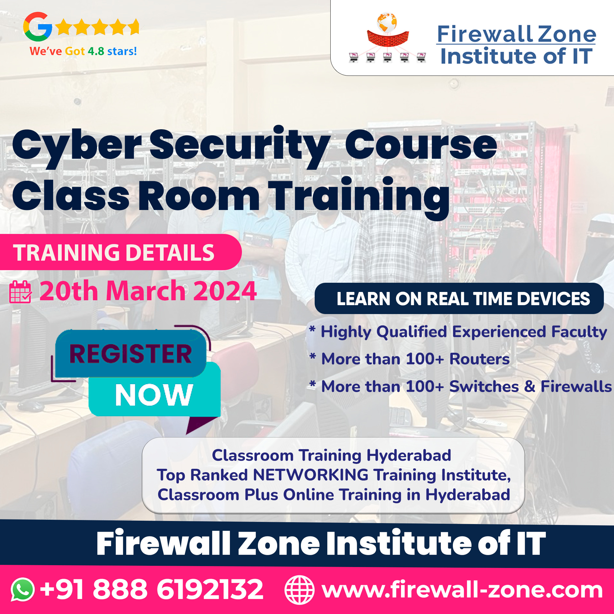 Our Cyber Security Training In Hyderabad at Firewall-zone Institute of IT, Hyderabad, Telangana, India
