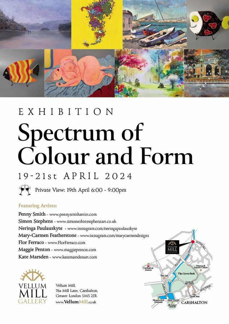 Spectrum of Colour and Form, Carshalton, England, United Kingdom