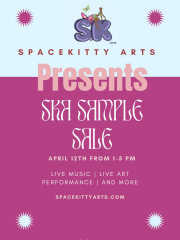 Spacekitty Arts Sample Sale