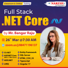 Dot Net Full Stack Developer Course in Hyderabad | NareshIT