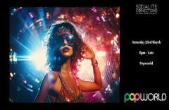 80s 90s Disco Party And Welcome Drink at Popworld London