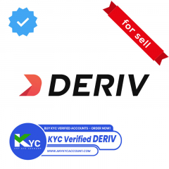 Buy 100% KYC verified deriv.com account