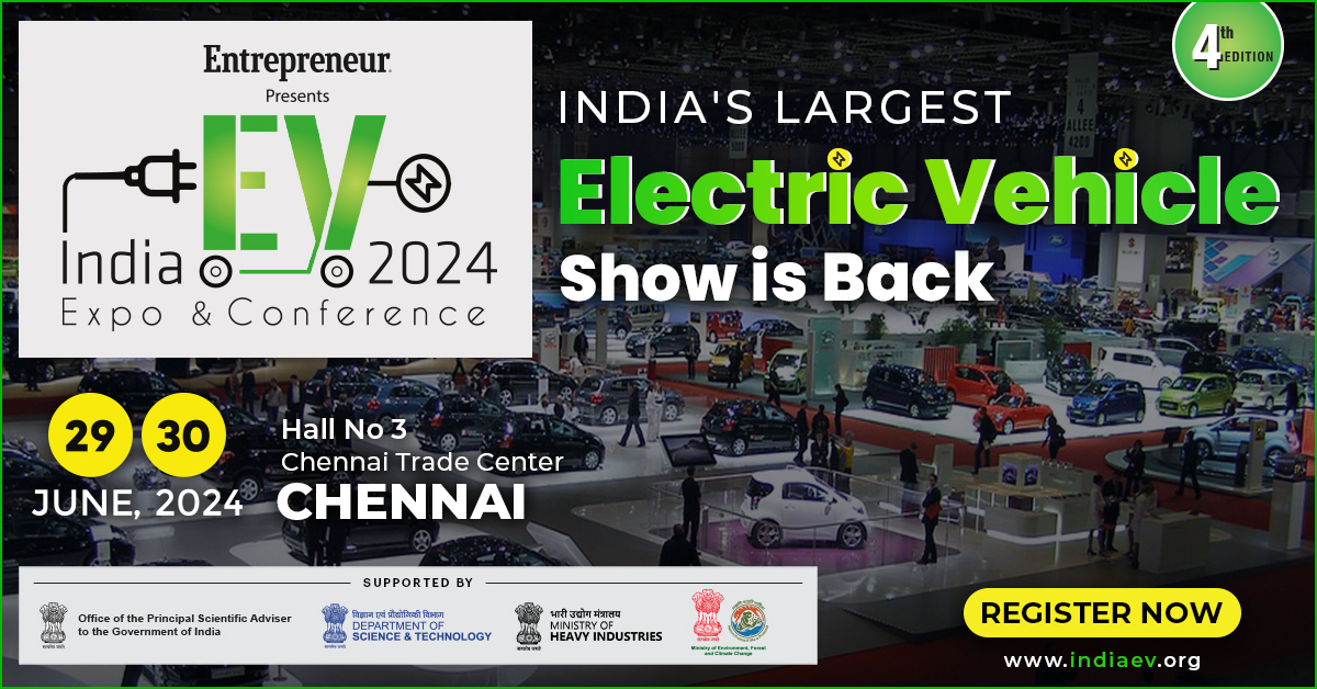 India EV Show 2024 Chennai, Chennai, Tamil Nadu, India