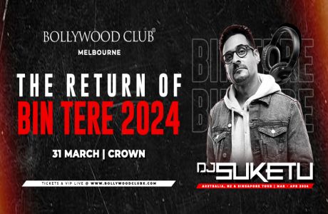 Bollywood club - India's Favourite DJ Suketu at Crown, Melbourne, Southbank, Victoria, Australia